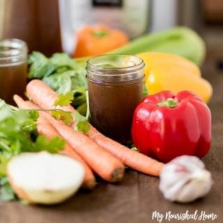 How to Make Vegetable Stock - MyNourishedHome.com