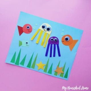 Under the Sea Toddler Craft - MyNourishedHome.com