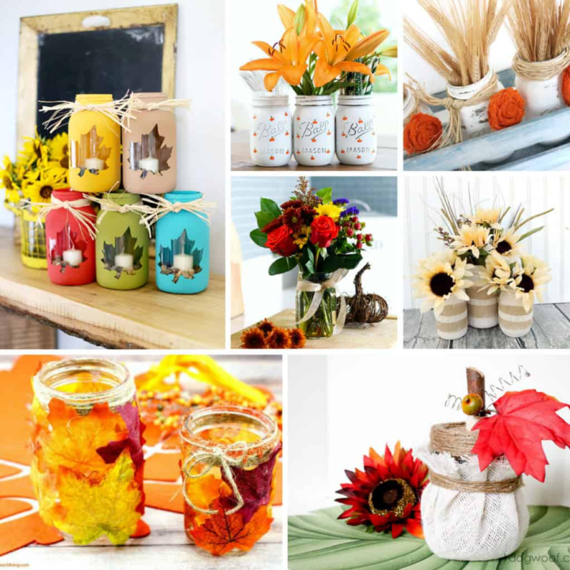 Fall Mason Jar crafts