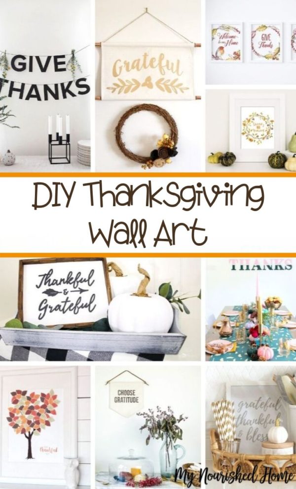 DIY Thanksgiving Wall Art Ideas My Nourished Home