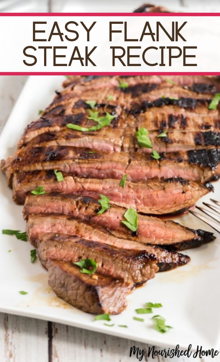 Easy Cast Iron Flank Steak Recipe