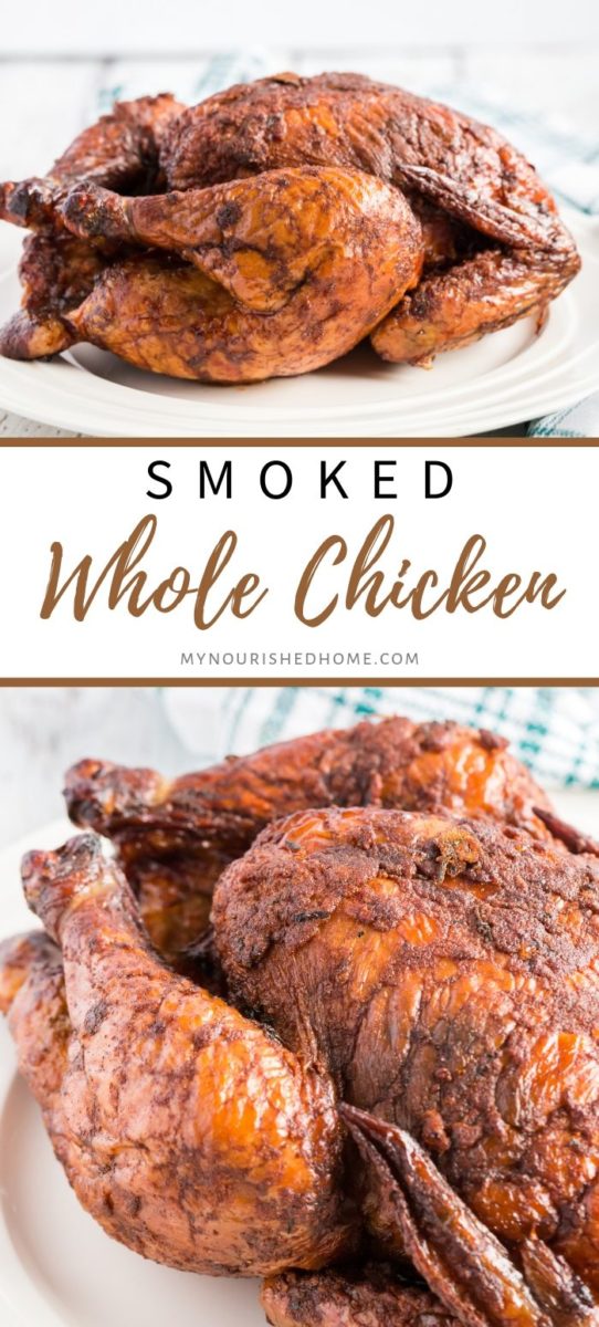 How to smoke a whole chicken 