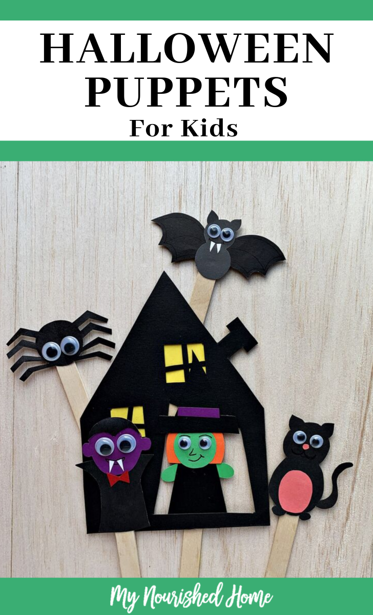 DIY Halloween Stick Puppets