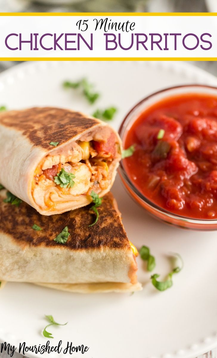 weeknight Chicken Burrito Recipe