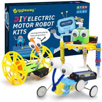 Electric Motor Robotics Kit - beginner science for kids