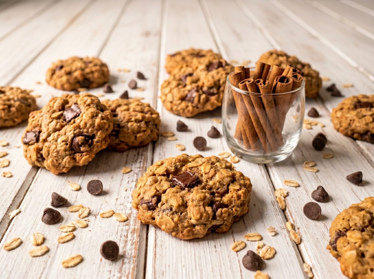 cinnamon oatmeal cookies