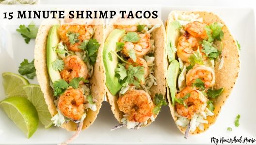 Shrimp Taco Recipe for a fast weeknight meal