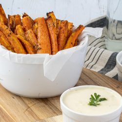 Carrot Fries in Air Fryer