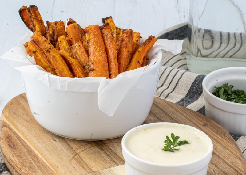 Carrot Fries in Air Fryer