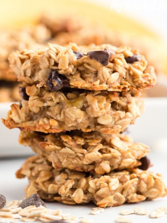 Healthy Oatmeal Breakfast Cookies My Nourished Home