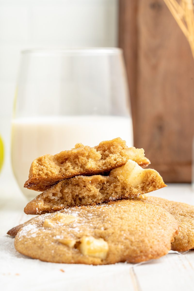 Stacked Apple Cookies 