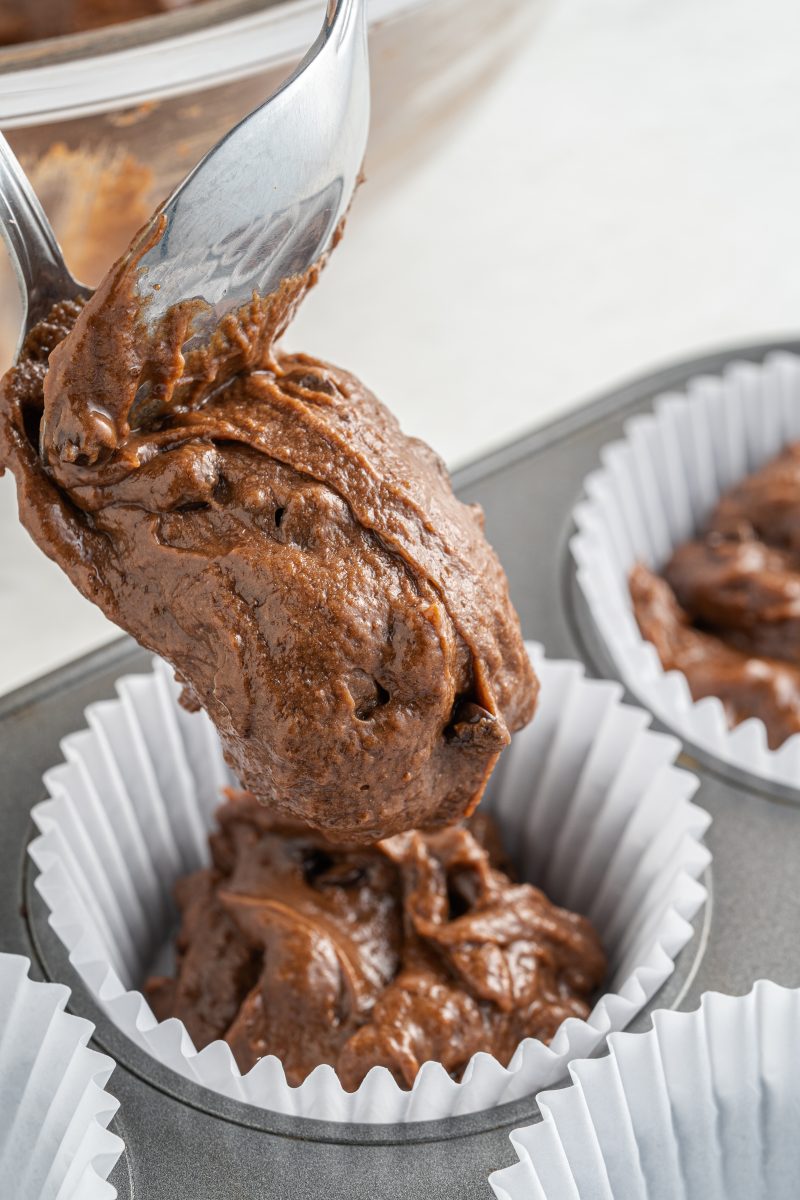 Baking Double Chocolate Muffins Recipe
