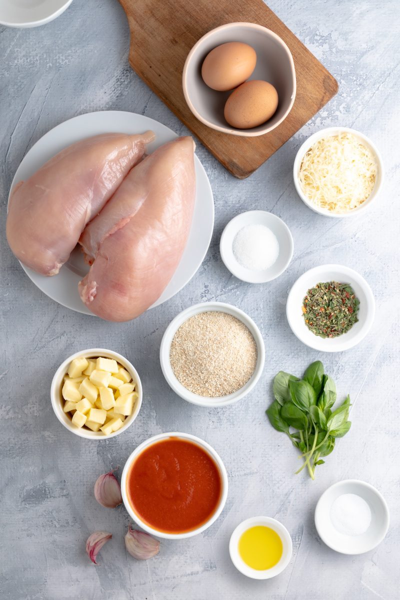 Ingredients for chicken parmesan gluten free
