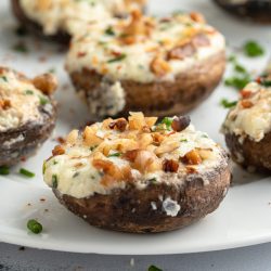 Keto Stuffed Mushrooms