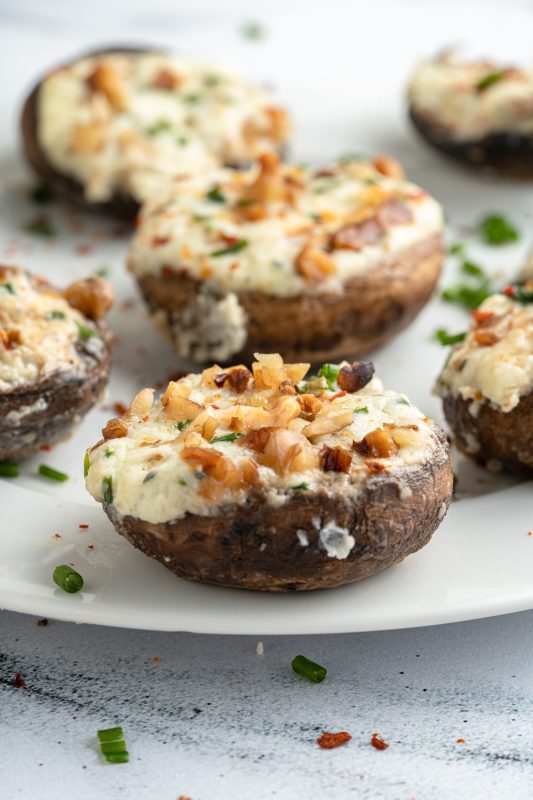 Keto Stuffed Mushrooms