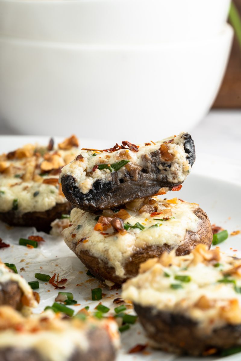 Stuffed Mushrooms Keto 