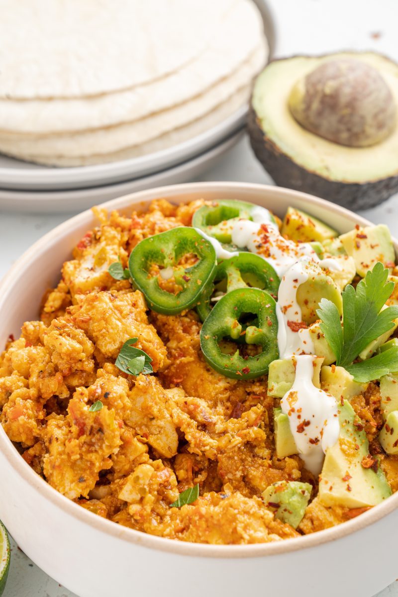 Chipotle Sofritas Recipe in a bowl
