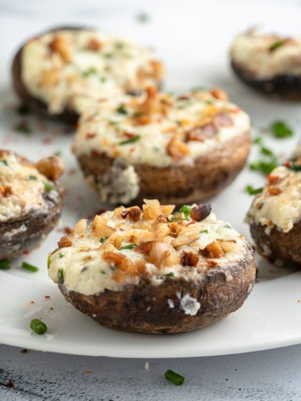 Keto Stuffed Mushrooms