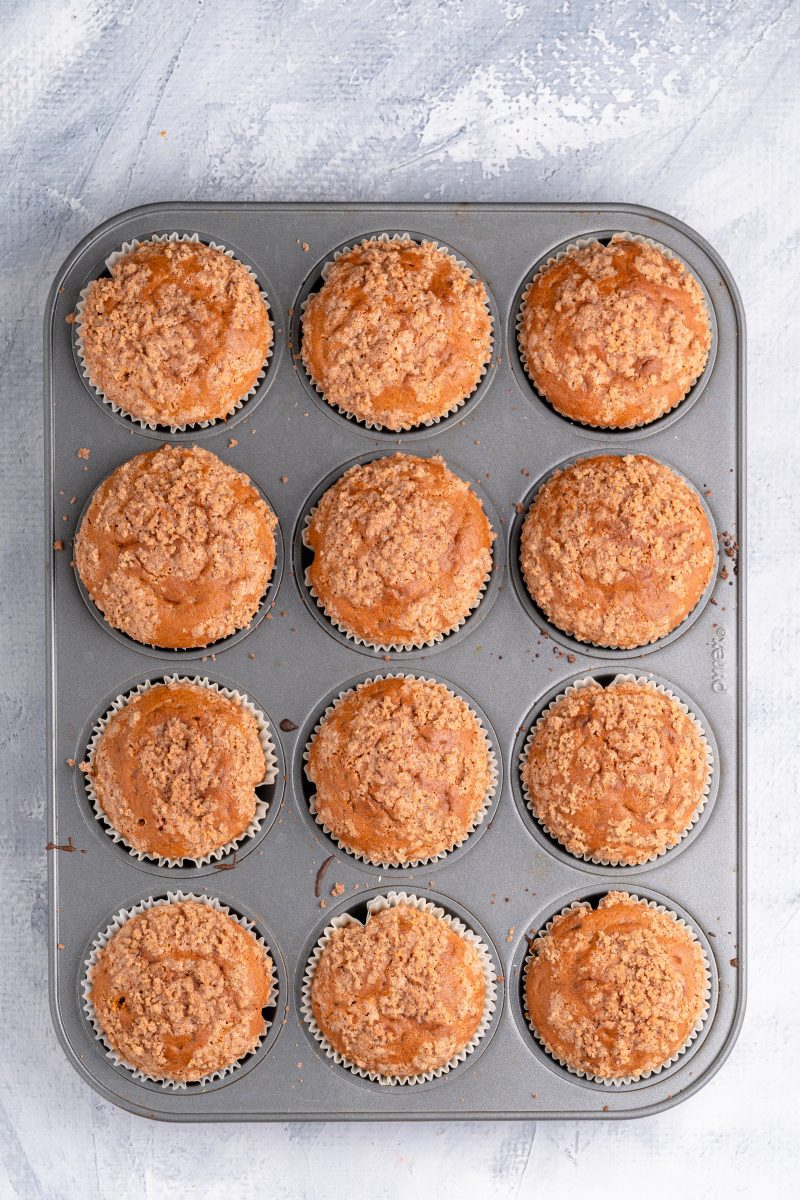Baking Sweet Potato Muffins
