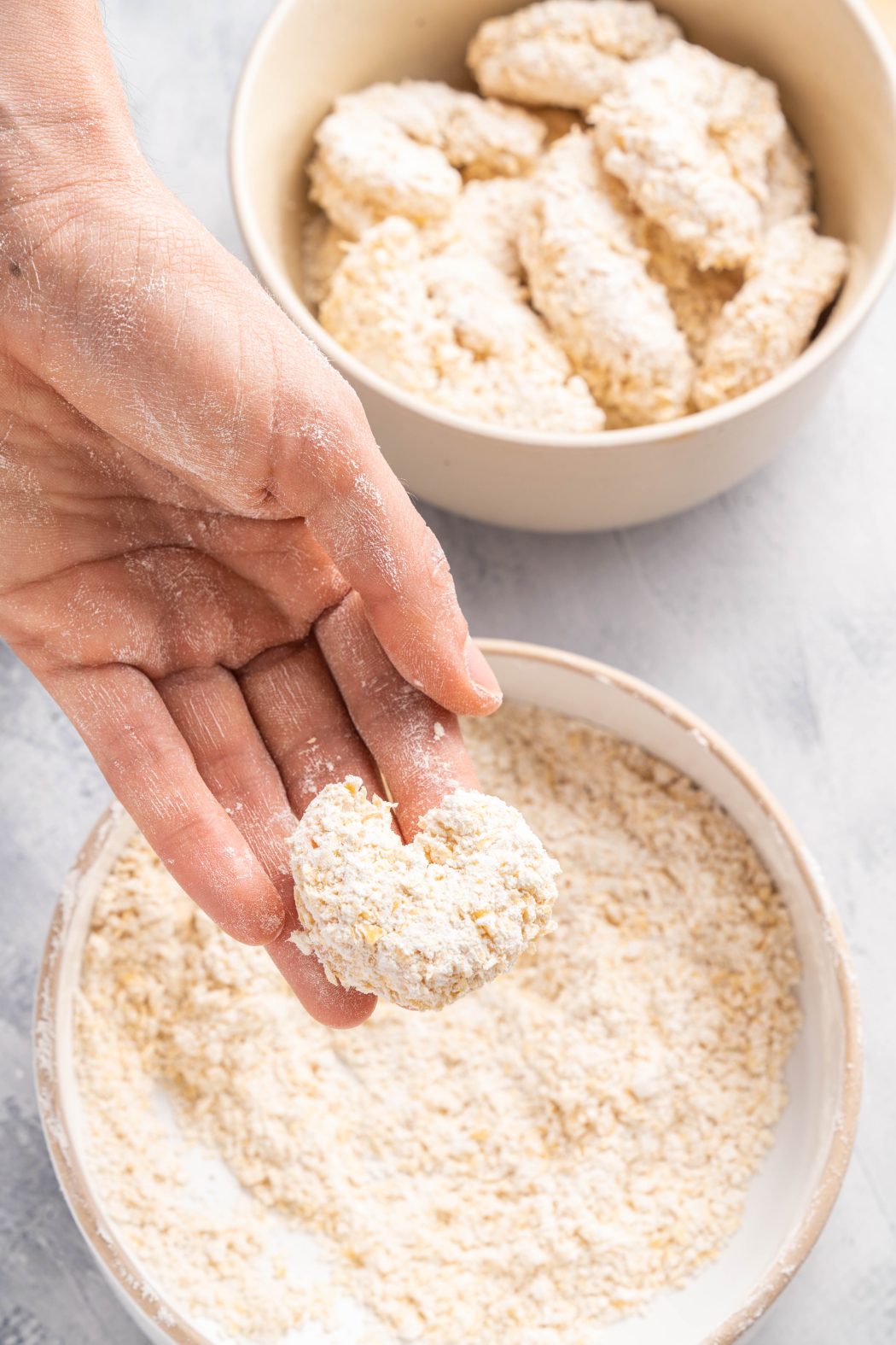 breading for bang bang shrimp