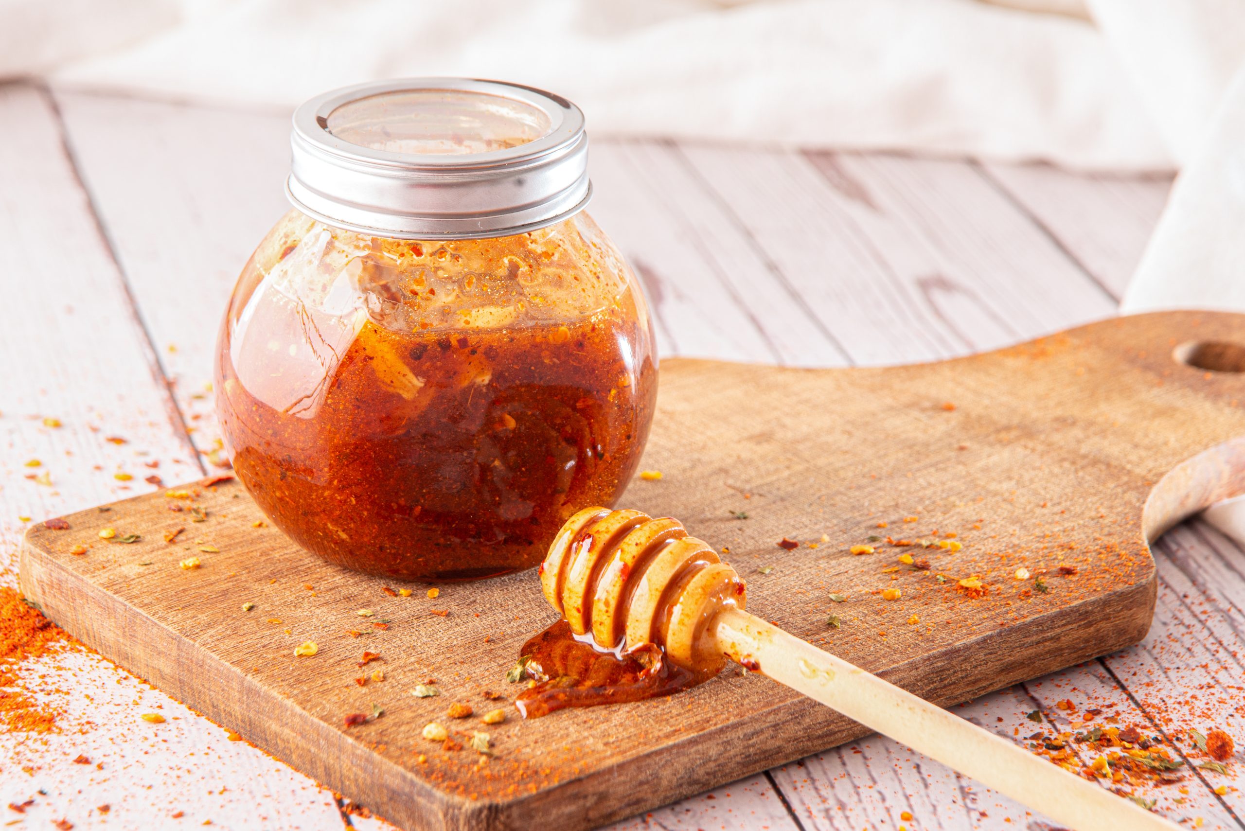 Finished Hot honey recipe 