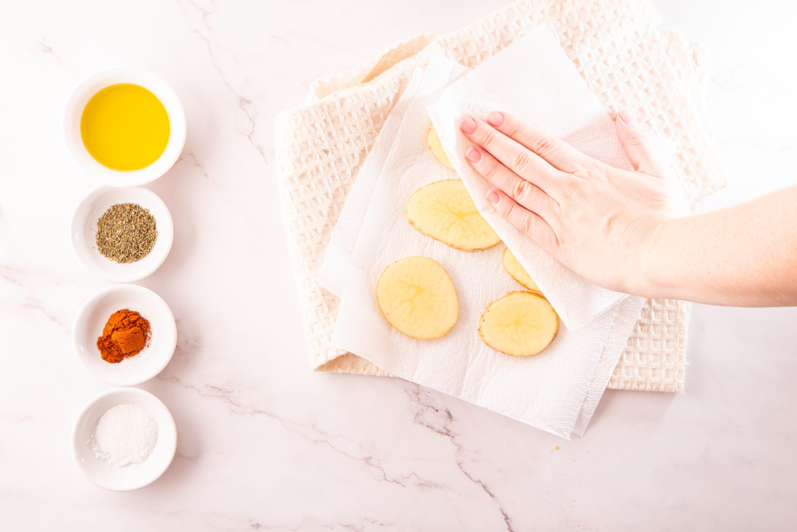 Ingredients to cottage fries 