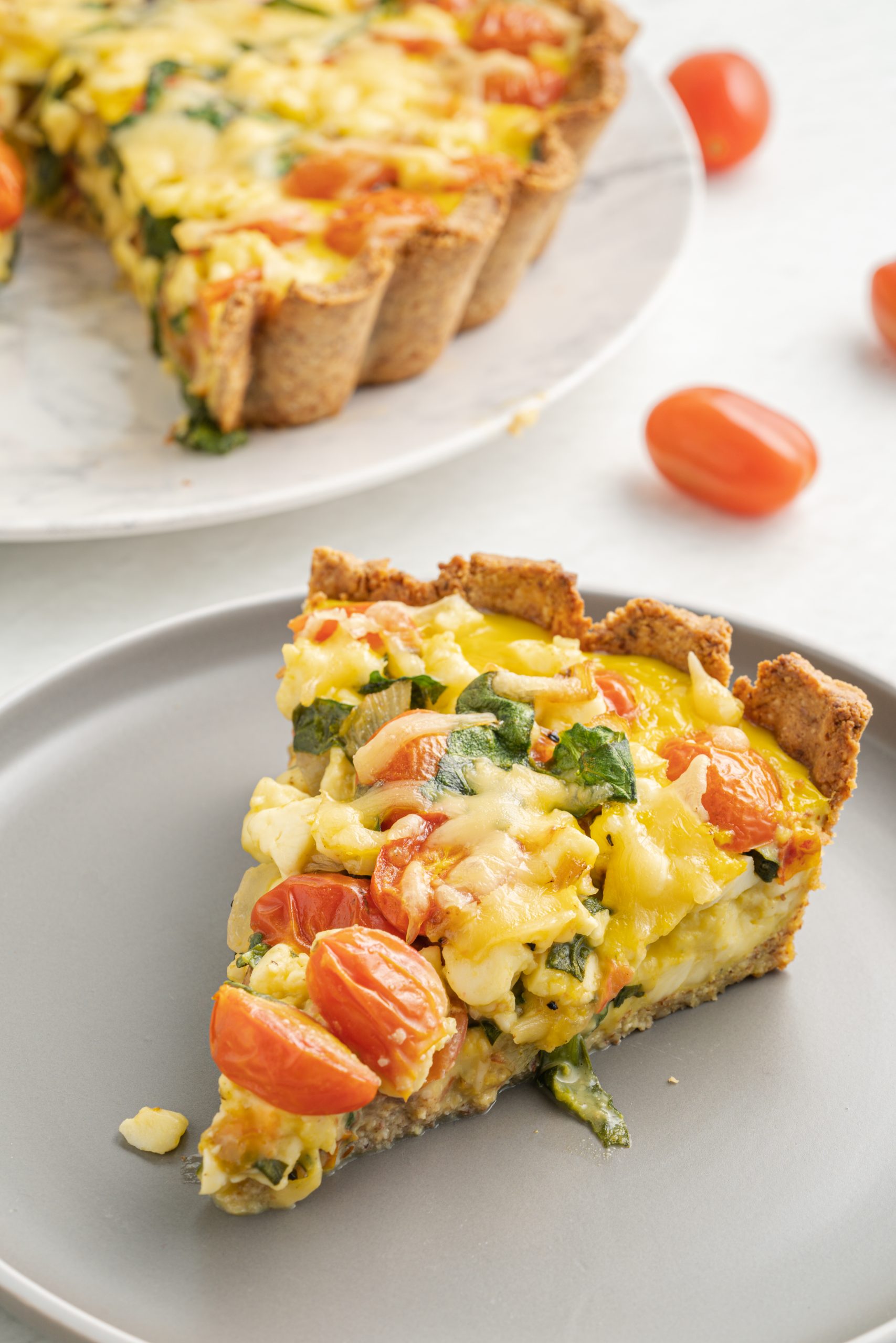 Gluten free quiche crust