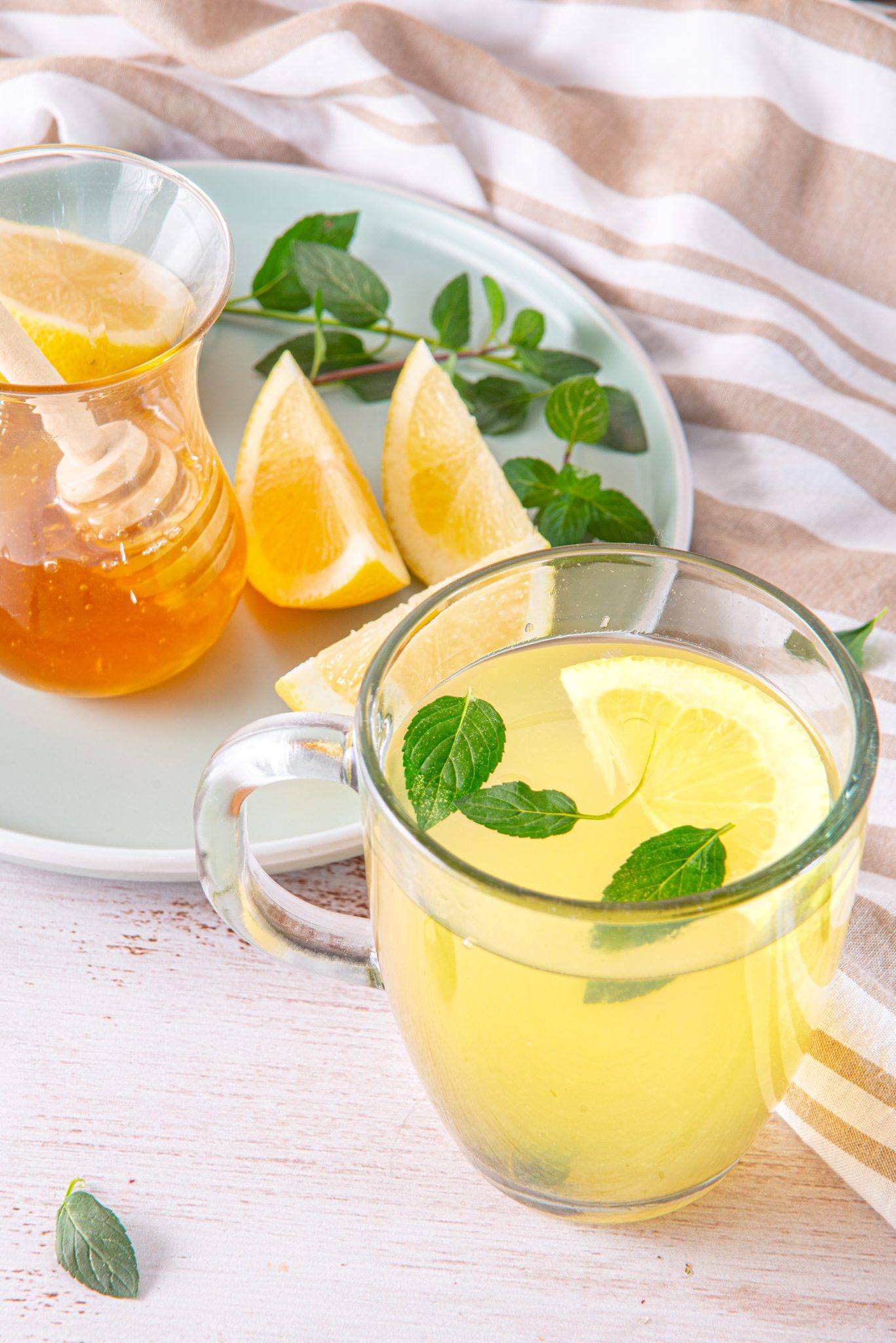 Honey Citrus Mint Tea My Nourished Home Recipes
