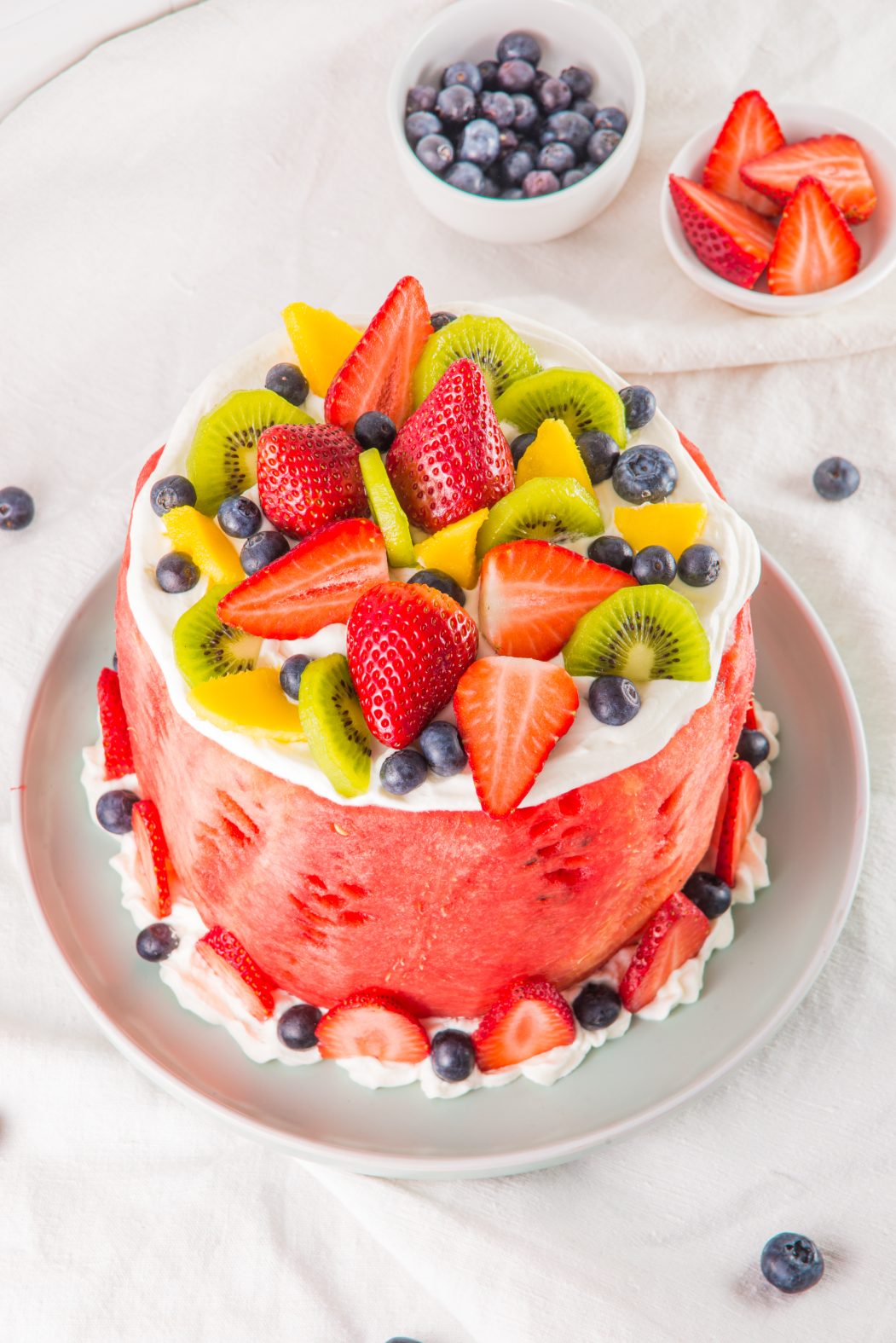 Watermelon Fruit cake 