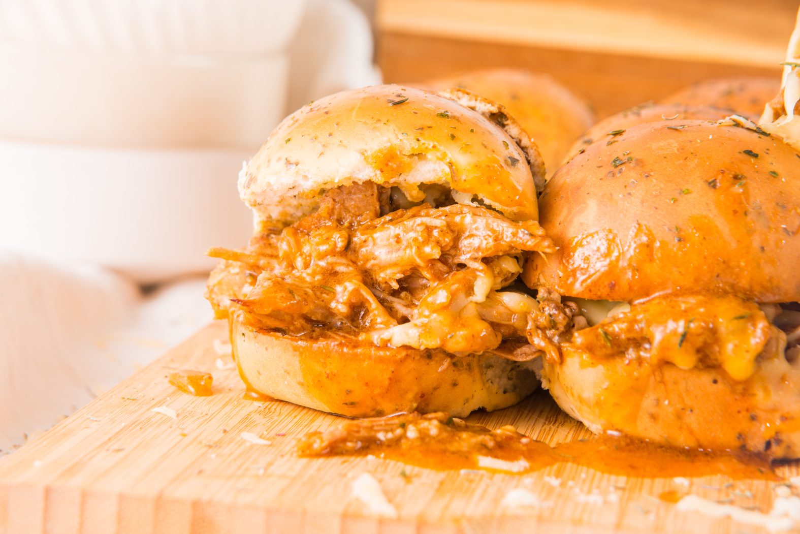 pulled pork sliders