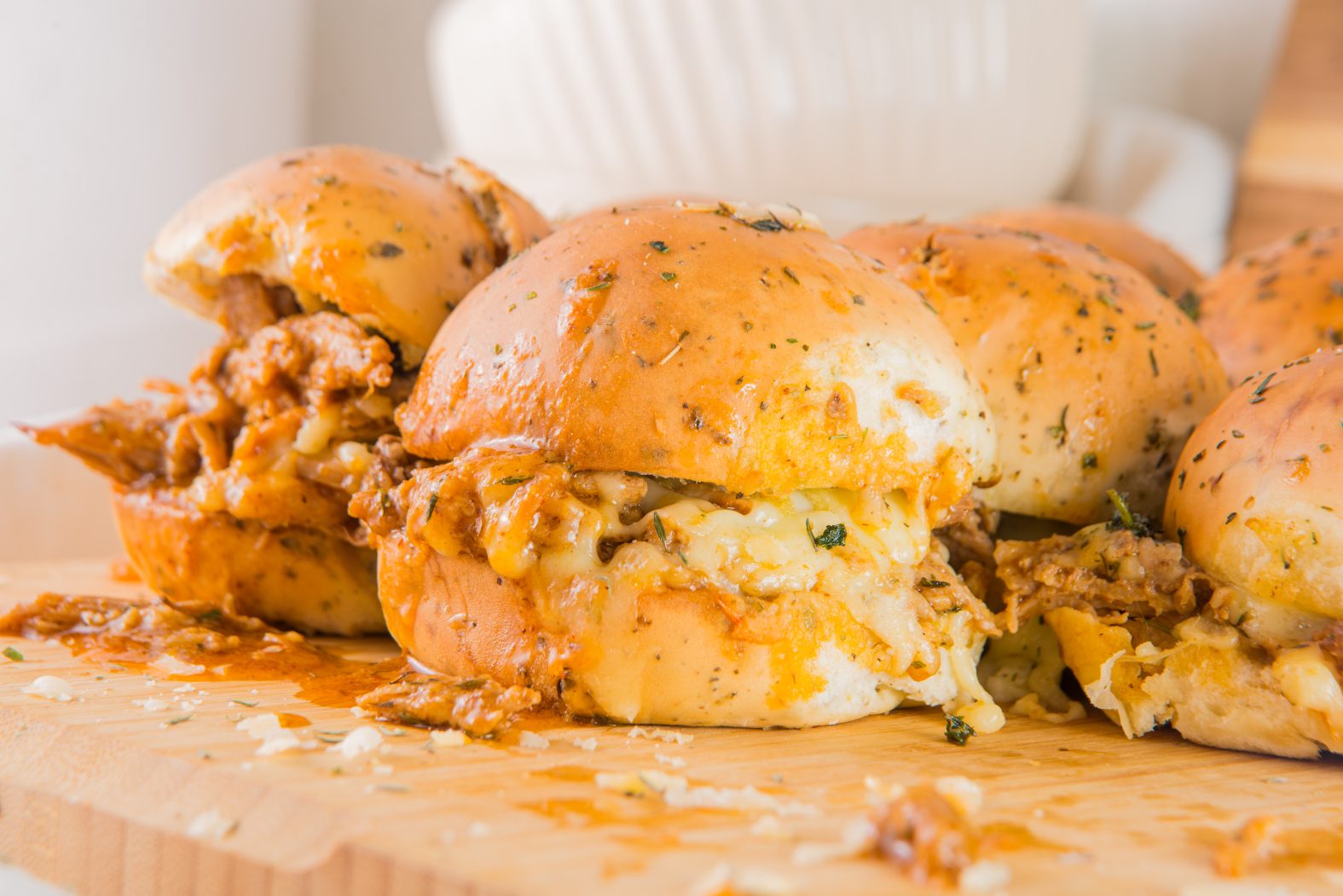 pulled pork sliders