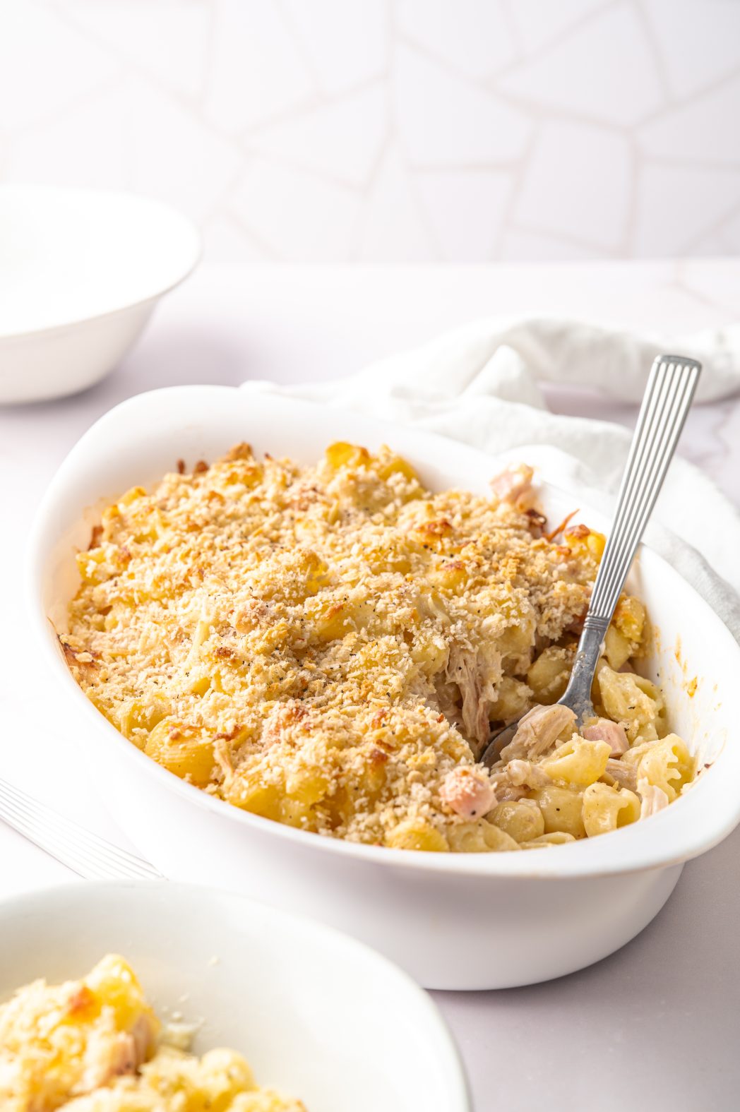 Chicken Cordon Bleu casserole