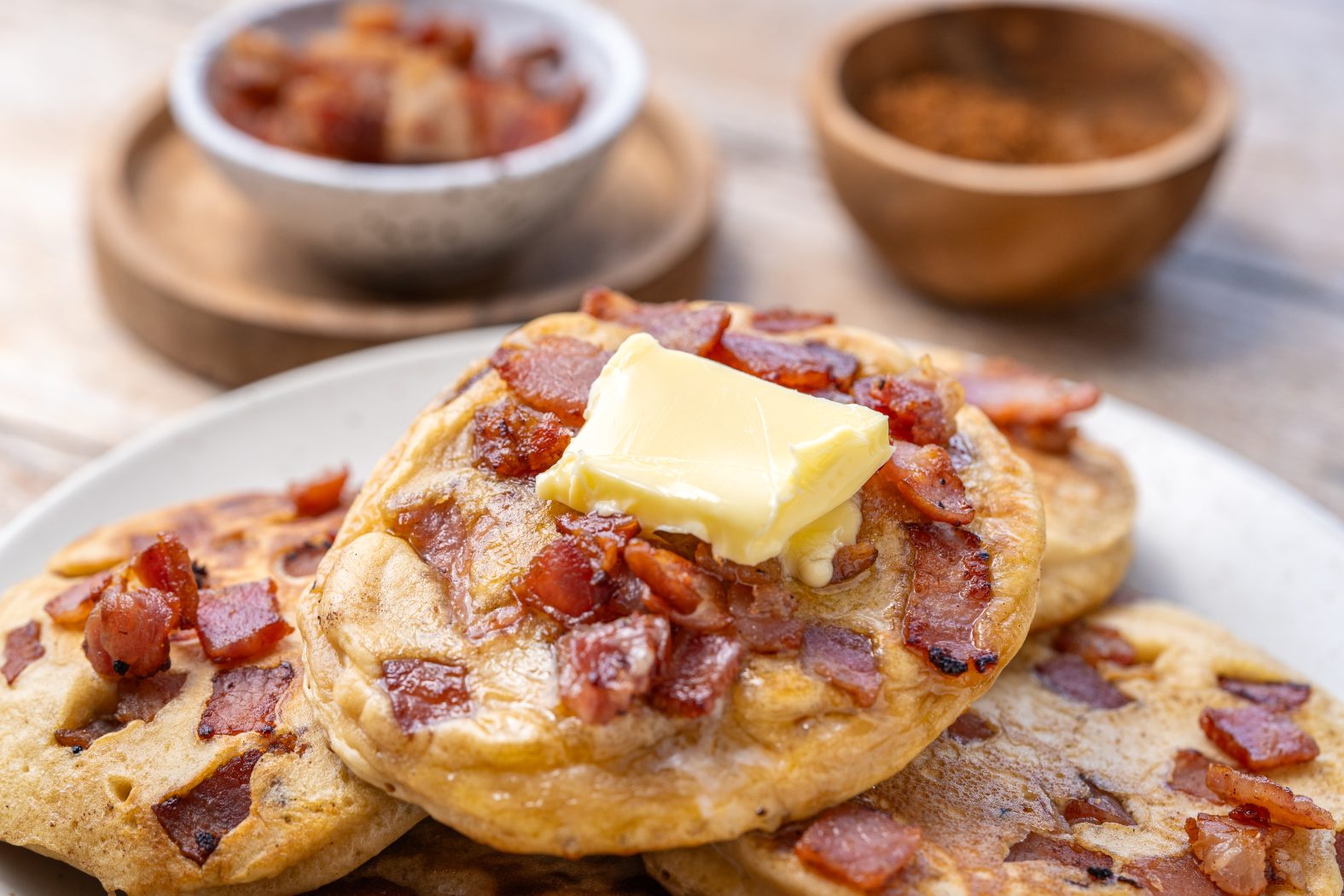 Pancakes with Bacon