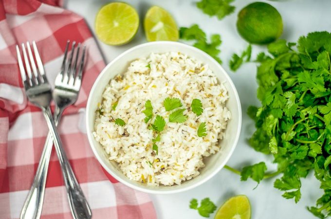 cilantro lime rice instant pot