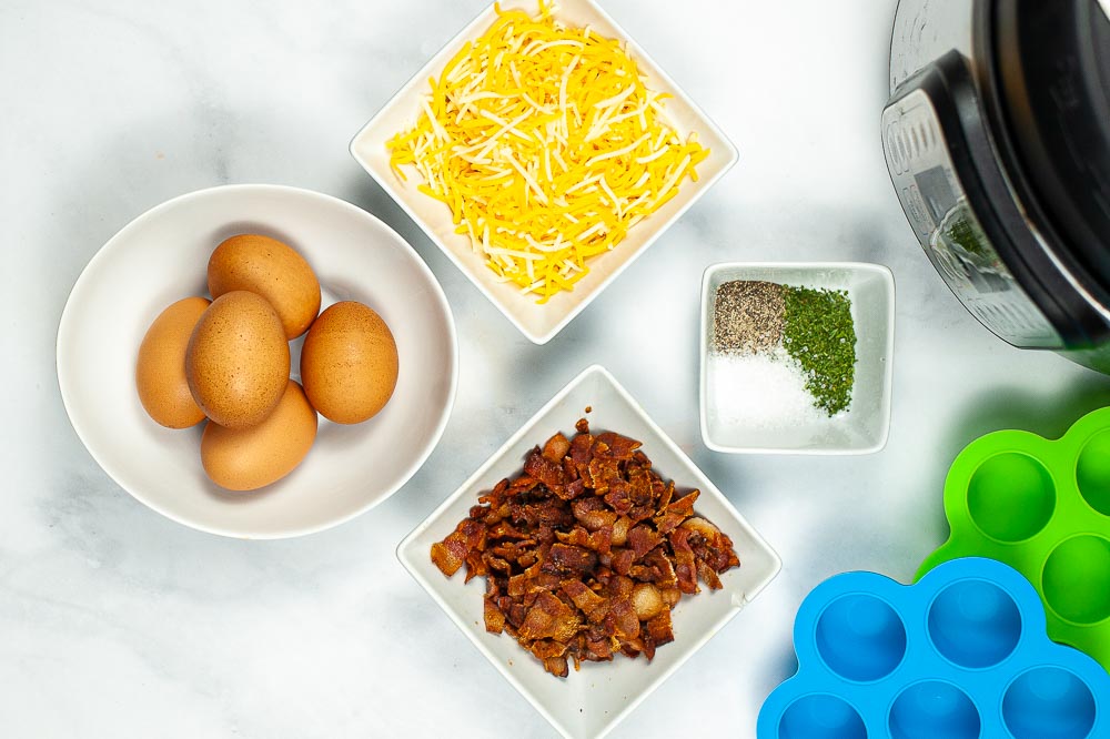 Instant pot egg bites ingredients