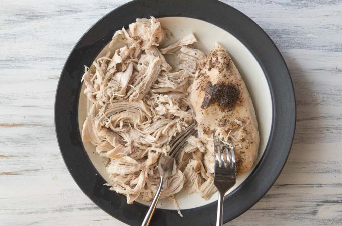 instant pot shredded chicken