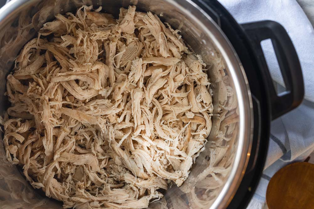 instant pot shredded chicken