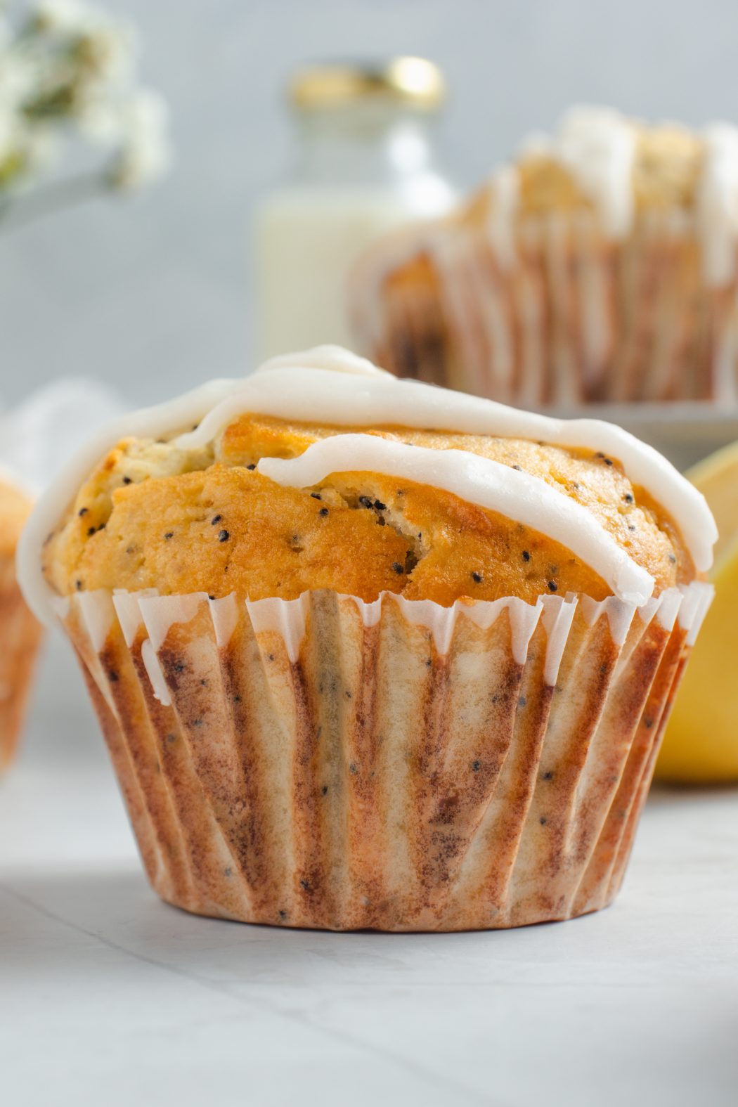 lemon poppy seed muffins