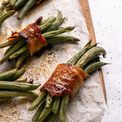 bacon wrapped green beans
