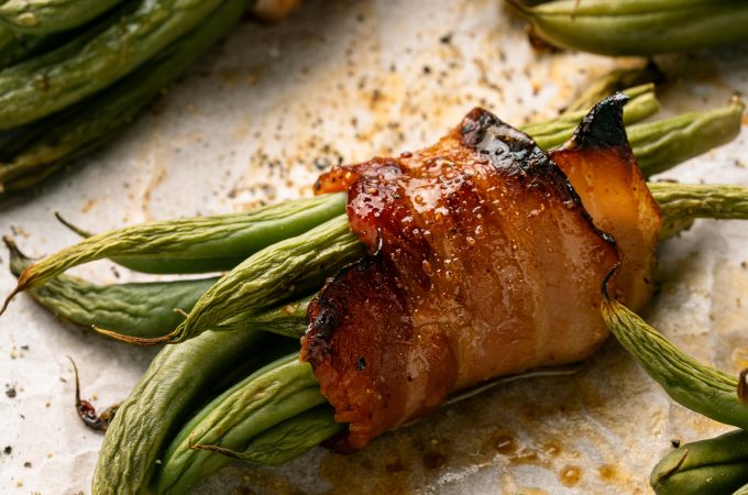 bacon wrapped green beans