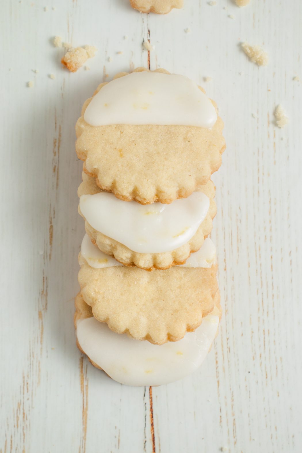 Lemon Shortbread Cookies