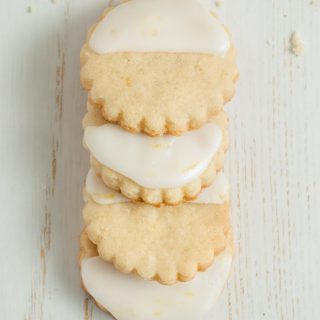 Lemon Shortbread Cookies