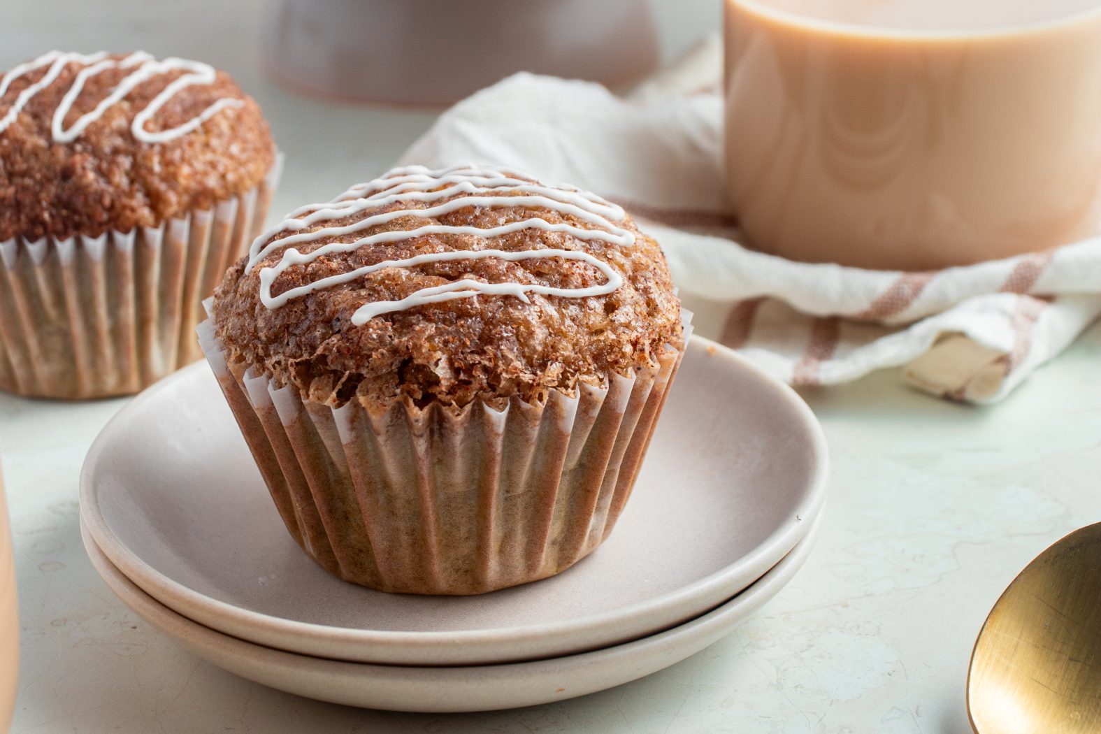 pumpkin banana muffins