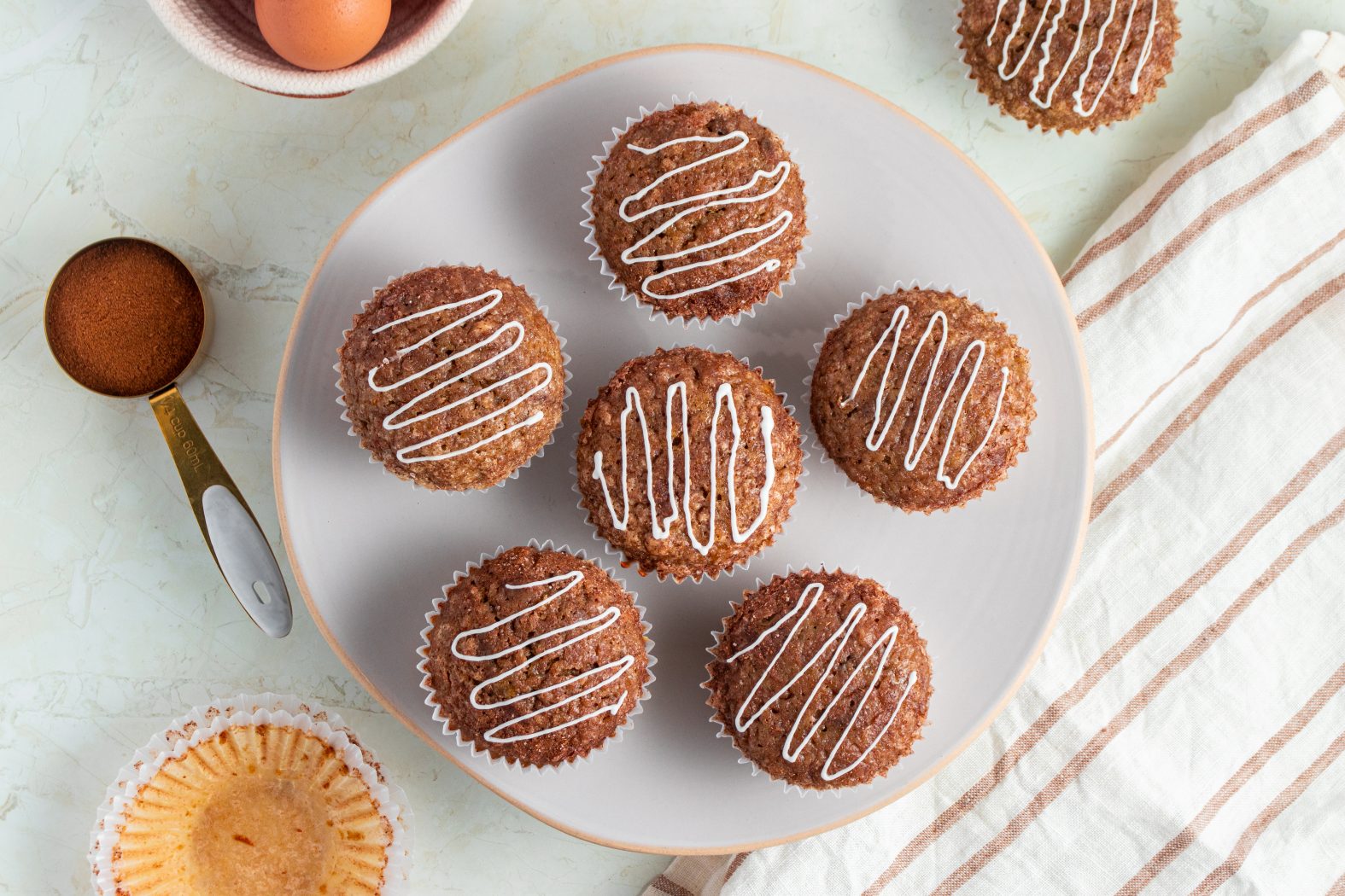 pumpkin banana muffins