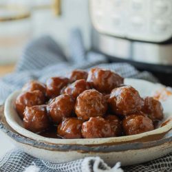 instant pot grape jelly meatballs