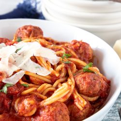 Instant Pot Spaghetti and Meatballs