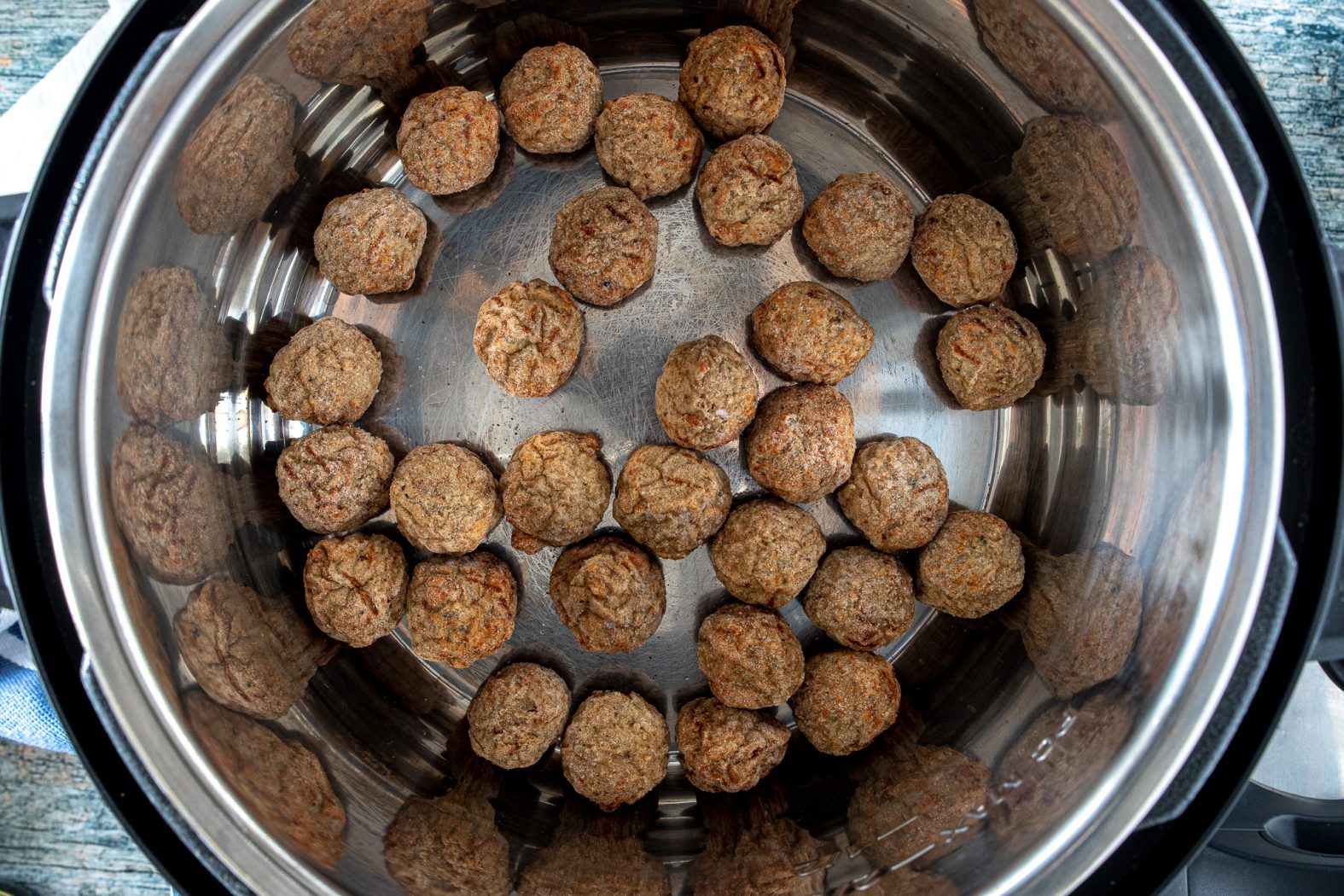 frozen meatballs in an instant pot