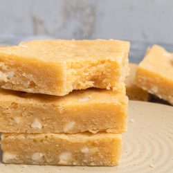 white chocolate brownies
