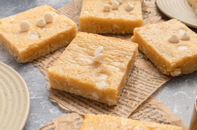 white chocolate brownies